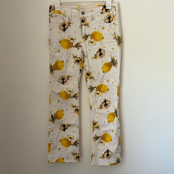 Anthropologie Pilcro Lemon Grove High-Rise Cropped Bootcut Jeans | Women's Fashi - Picture 2 of 5